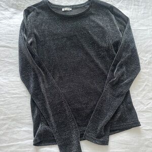 Free People Sheer Sparkle Top (S)